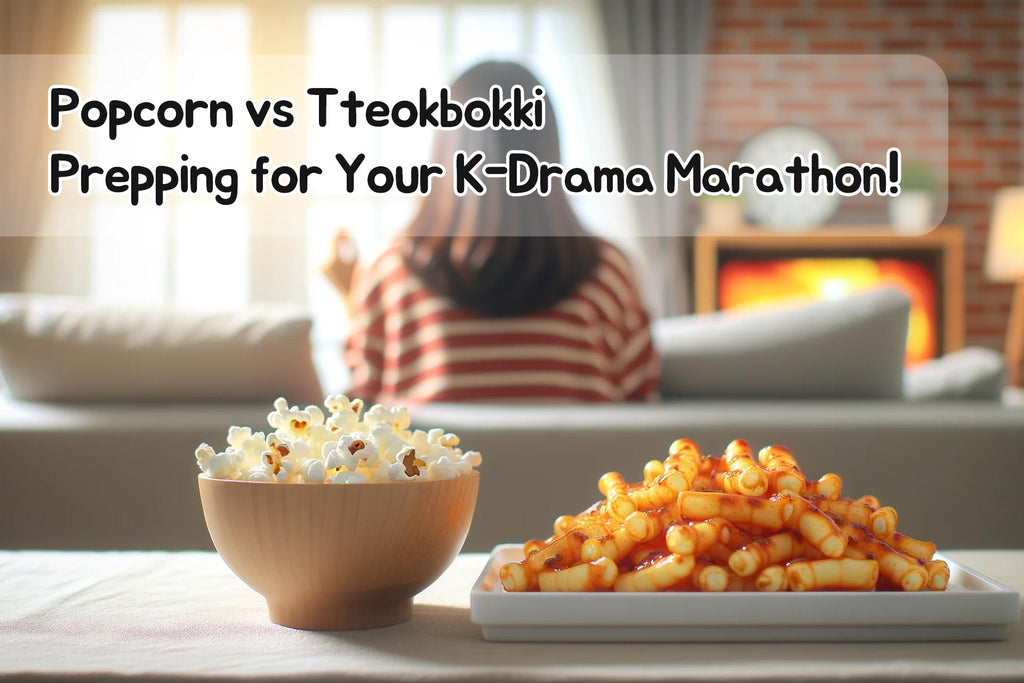 Popcorn vs Tteokbokki: Prepping for Your K-Drama Marathon!
