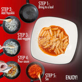 Yopokki - Sweet & Mild Spicy Topokki - Sweet & Mild Spicy Pack 24EA - Step by step Receipt