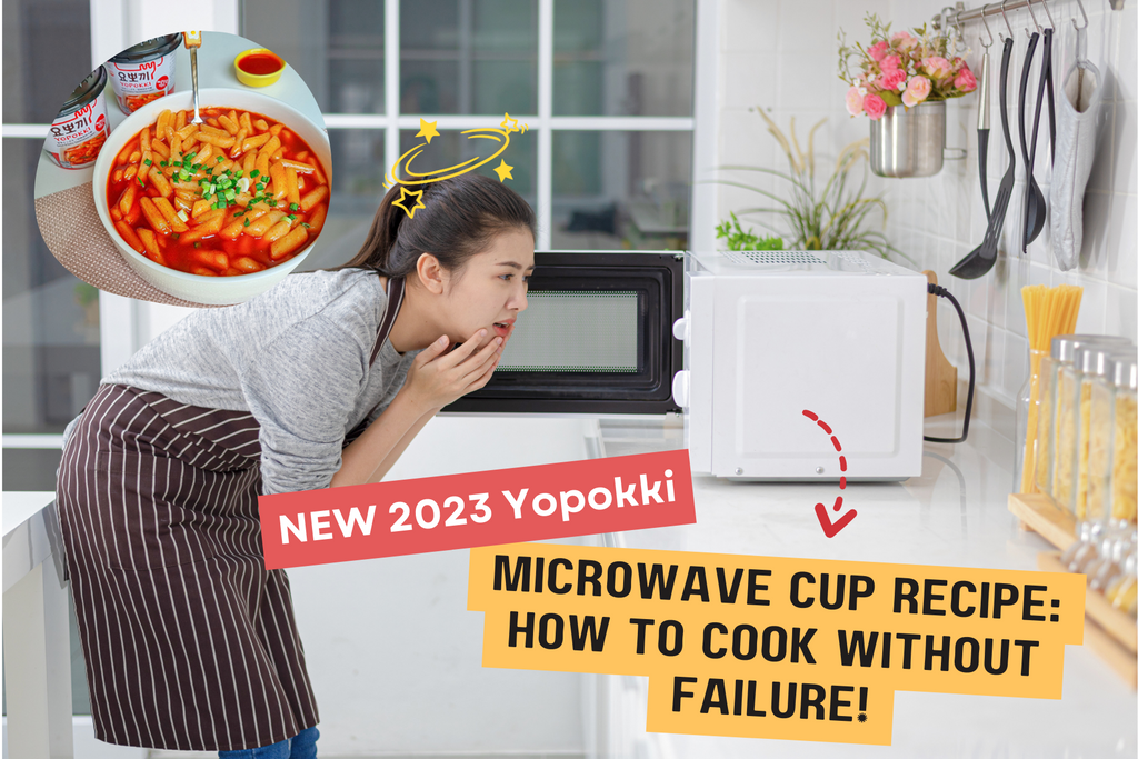 NEW 2023 Yopokki Microwave Cup Recipe: How to cook without failure!