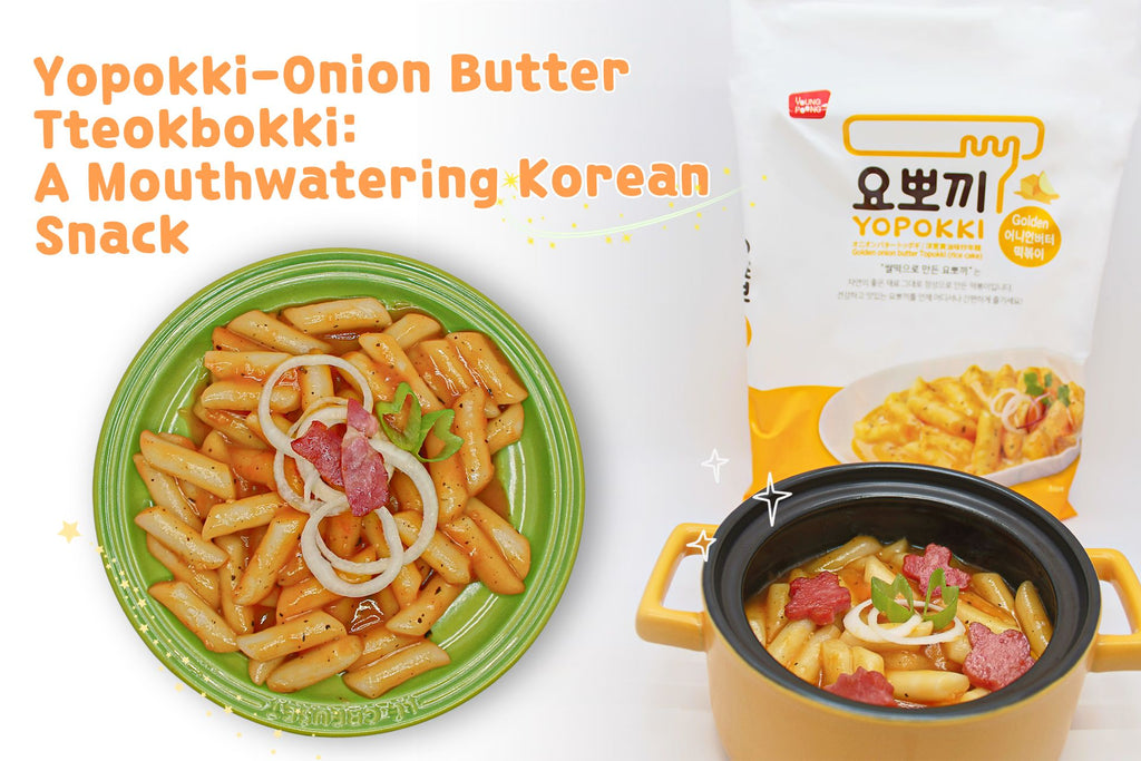 Yopokki- Onion Butter Tteokbokki: A Mouthwatering Korean Snack