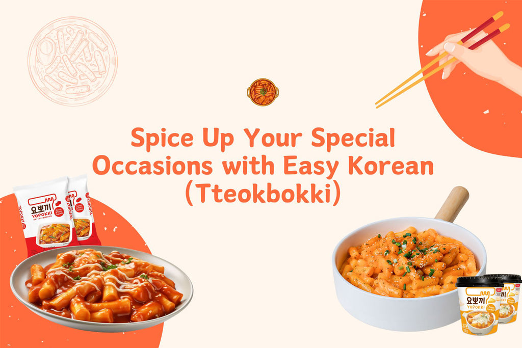 Spice Up Your Special Occasions with Easy Korean (Tteokbokki)
