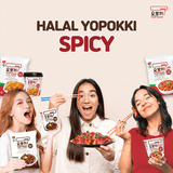 Yopokki - Halal Hot Spicy Topokki - Hot Spicy Pack 24 EA - Product Detail Picture 2