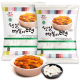 Korean Rice Cakes Tteokbokki Stick 2 Pack (12x100g)