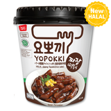 [MUI Halal] Jjajang Tteokbokki 1 Cup Rice Cake