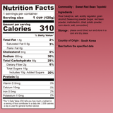 Red Bean Topokki - Nutrition Facts