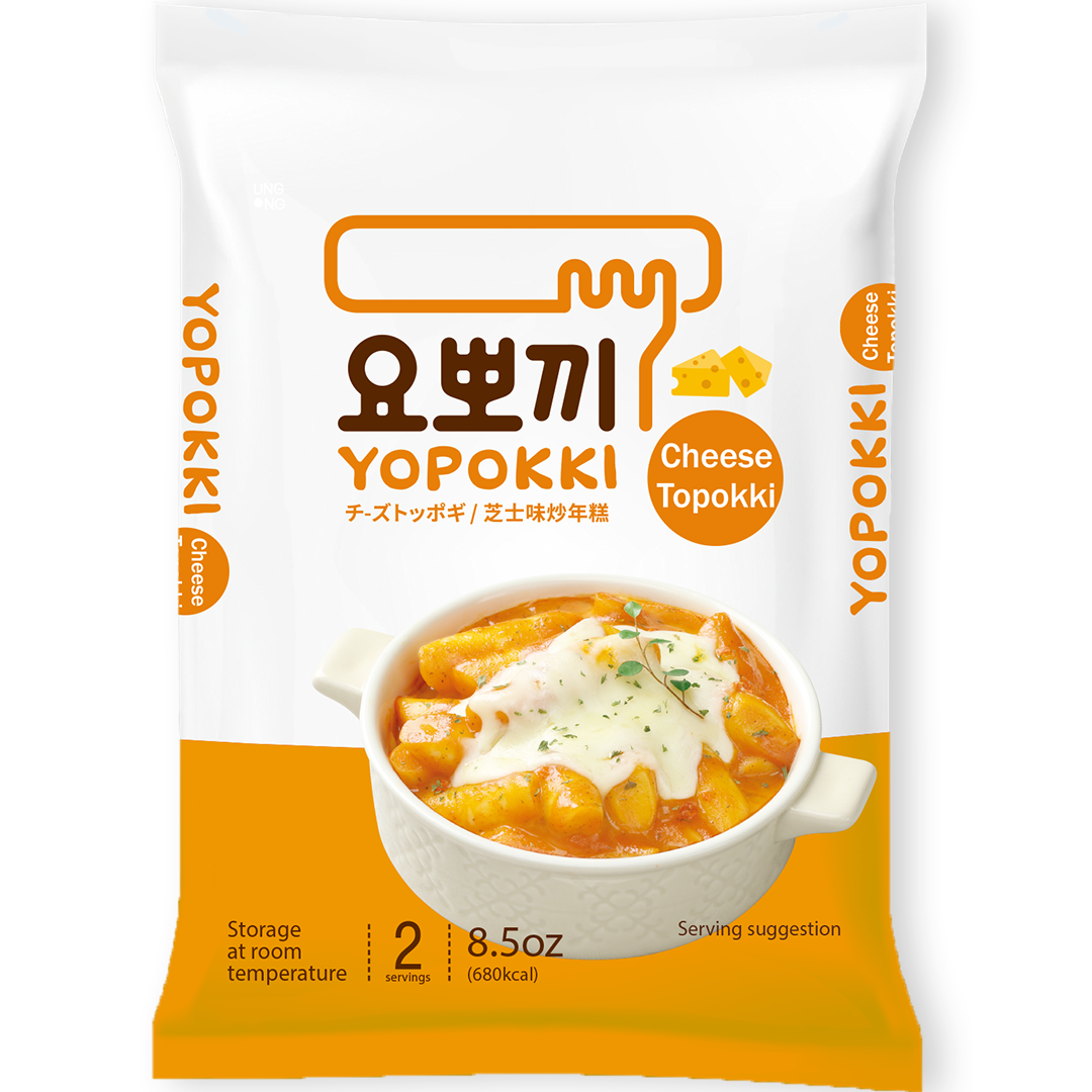 Yopokki - Cheese Topokki - Cheese Pack 1EA