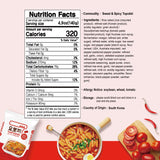 Sweet & Mild Spicy Topokki - Nutrition Facts-2 