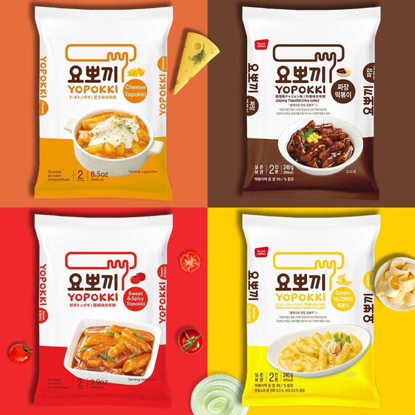 Tteokbokki Pack Starter Packet 12 Ea Yopokki Us