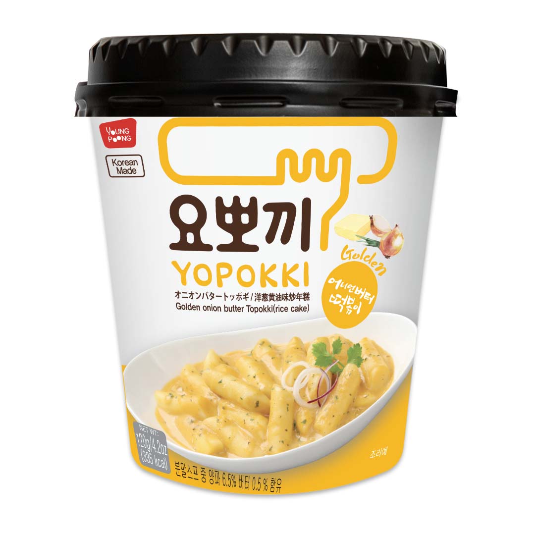 Yopokki - Onion Butter Topokki - Onion Butter Cup 1EA