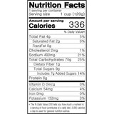 Onion Butter Topokki - Nutrition Facts