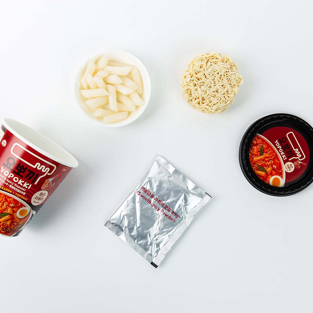 Yopokki - Hot & Spicy Rabokki - Hot & Spicy Rabokki Cup 16EA - Product Detail Picture 1