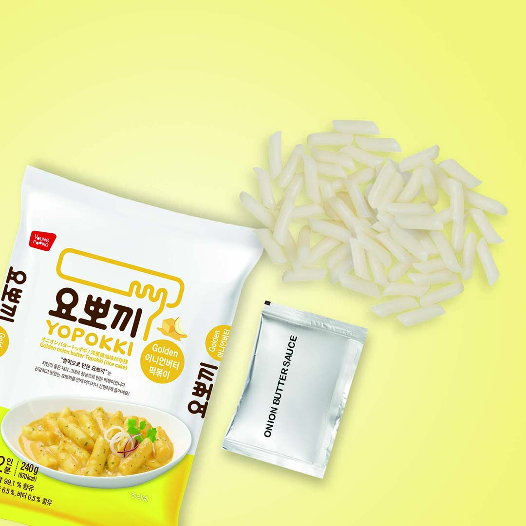 Yopokki - Onion Butter Topokki - Onion Butter Pack 12EA - Product Detail Picture 1
